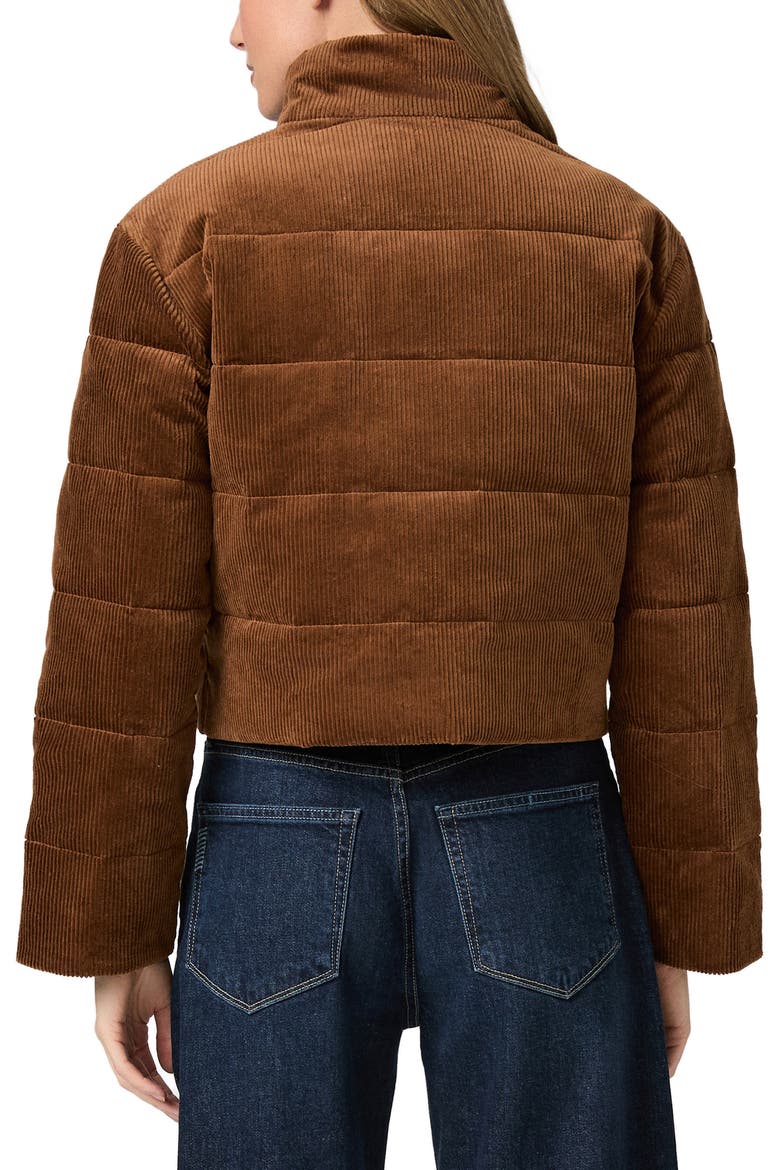 Astor Stretch Cotton Corduroy Puffer Jacket, Alternate, color, COGANC