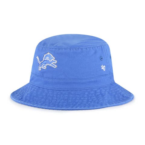 Men's '47  Blue Detroit Lions Primary Bucket Hat
