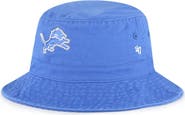 '47 Men's '47  Blue Detroit Lions Primary Bucket Hat