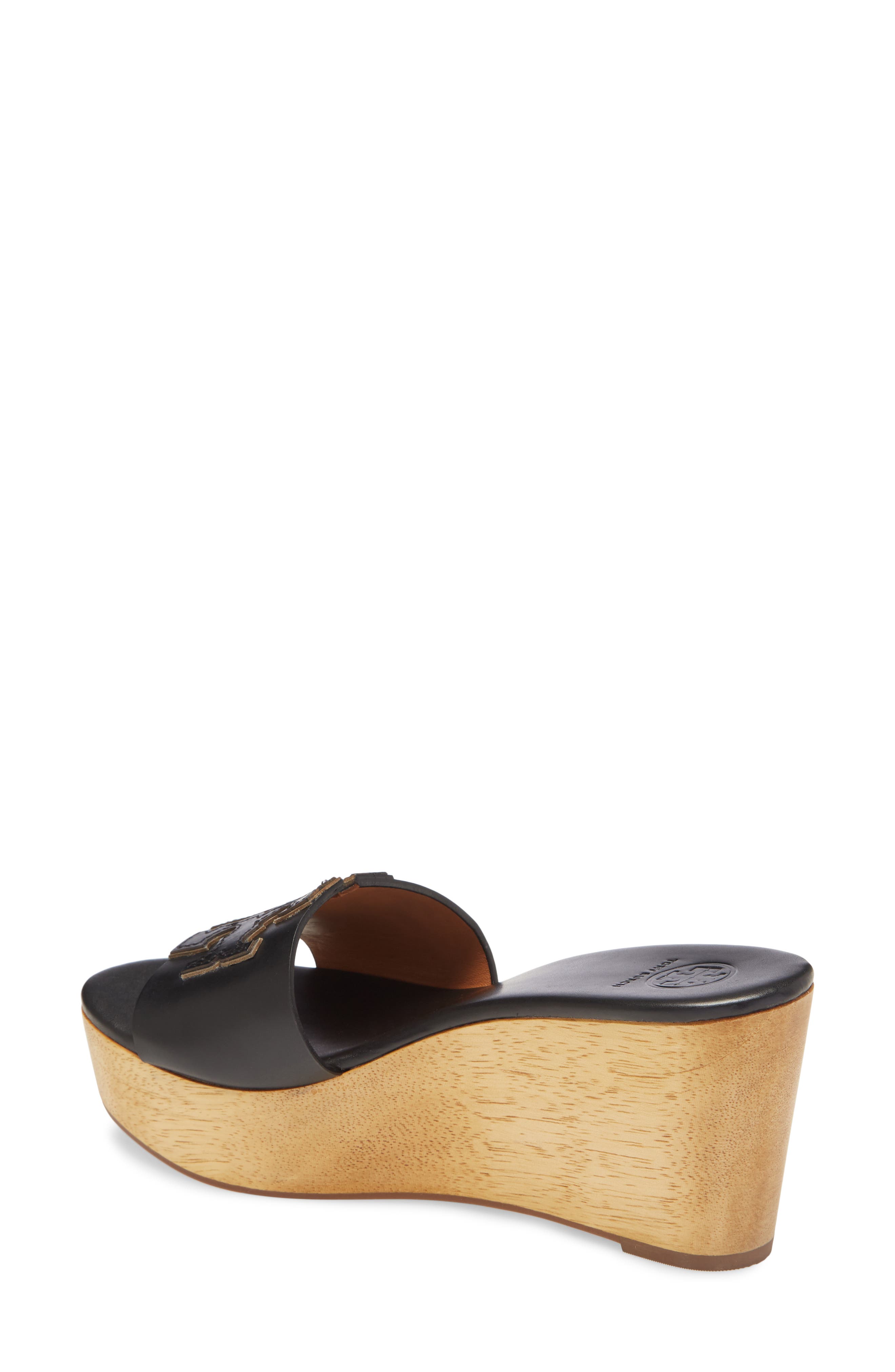 Tory Burch Ines Wedge Slide Sandal, Alternate, color, 