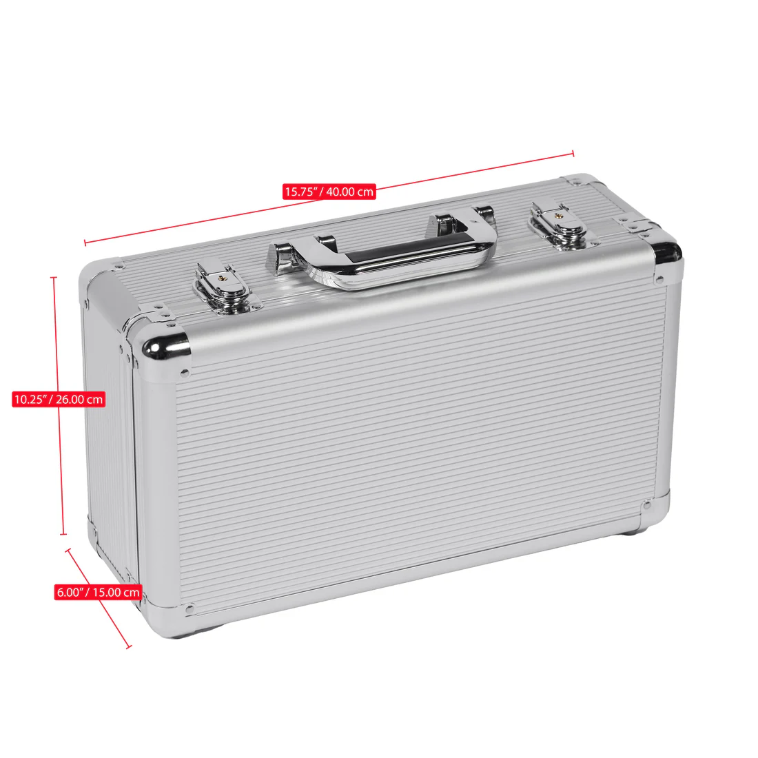 VinGardeValise VinBottle - Champagne Bottle Case, Alternate, color, Silver