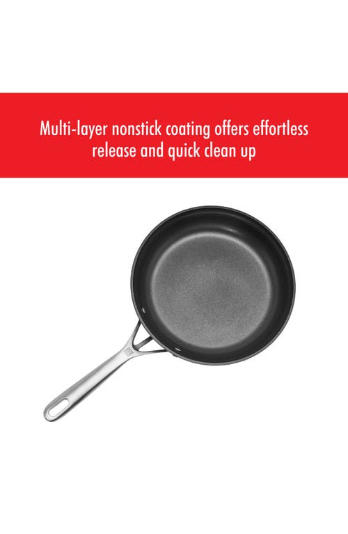 Zwilling Motion Hard Anodized Nonstick 10-inch Fry Pan In Black