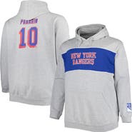PROFILE Men's Artemi Panarin Heather Gray New York Rangers Big & Tall Player Pullover Hoodie