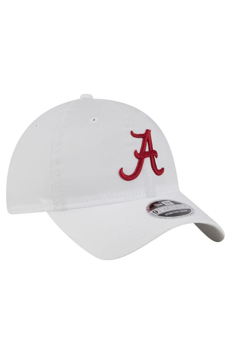New Era Men's New Era White Alabama Crimson Tide Active Ripstop 9TWENTY Adjustable Hat, Alternate, color, 