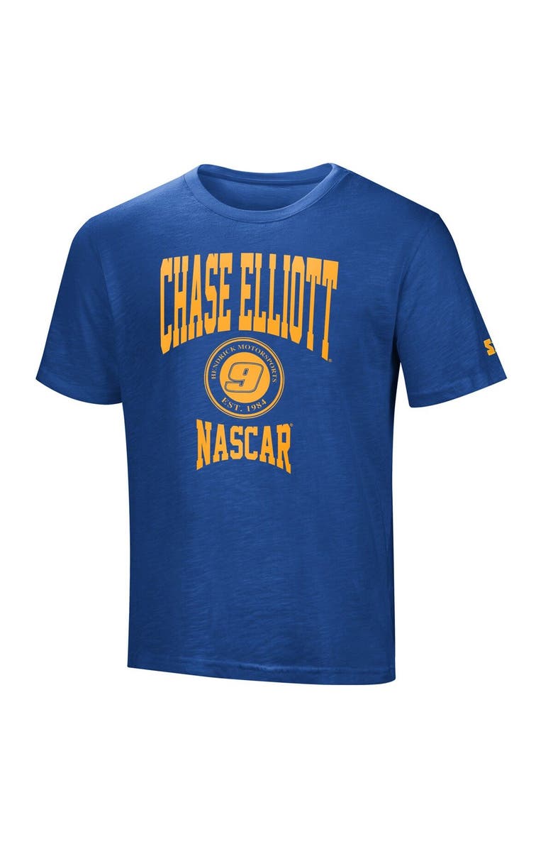 STARTER Men's Starter Royal Chase Elliott Scout T-Shirt, Main, color, Royal