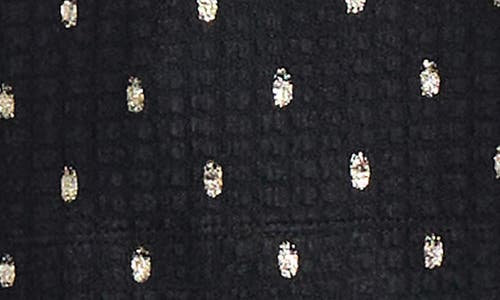 Jones New York Rivet Accent Metallic Top In Blue