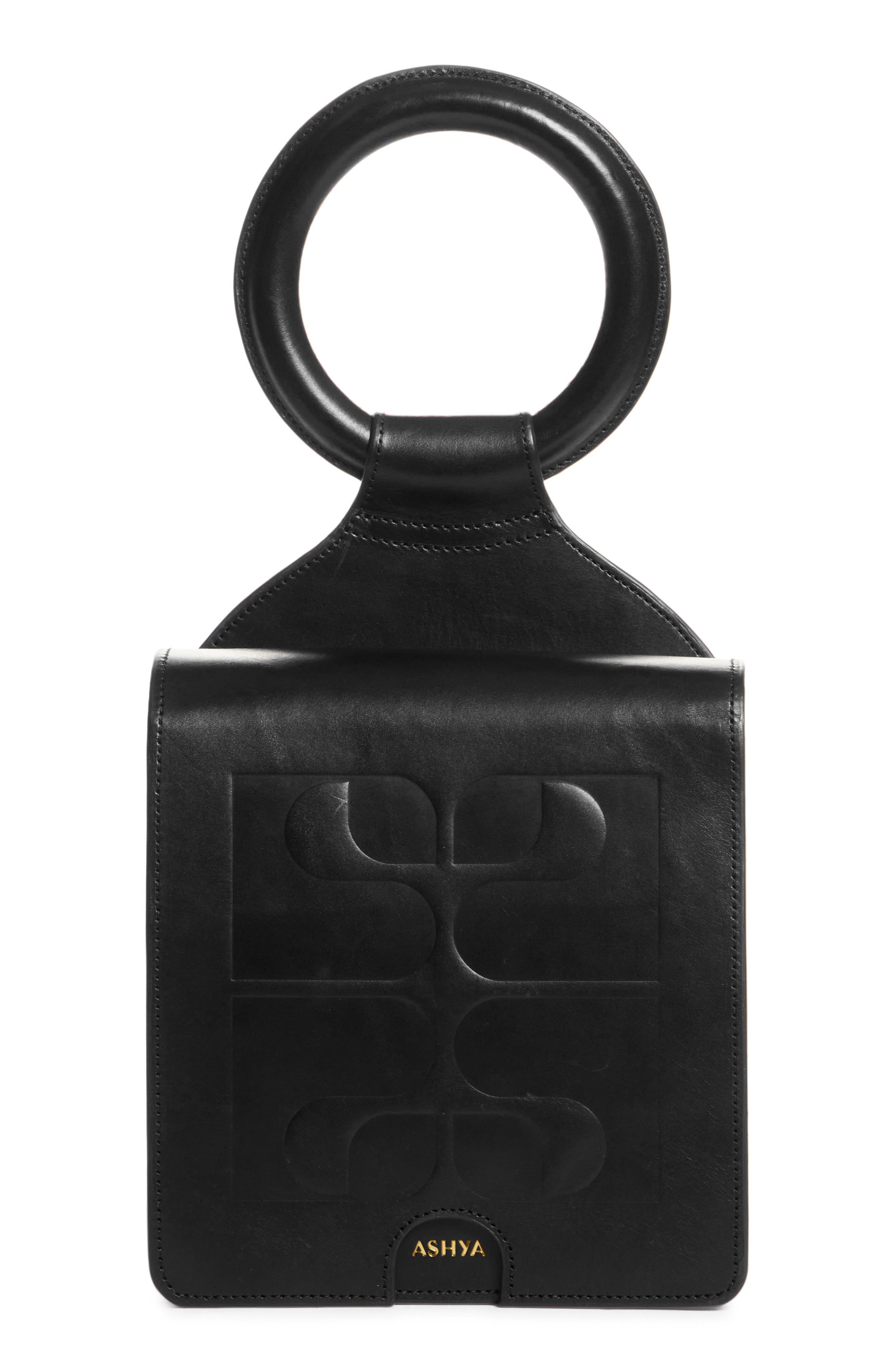 ASHYA Mini Shema Embossed Leather Slingback Bag, Alternate, color, 