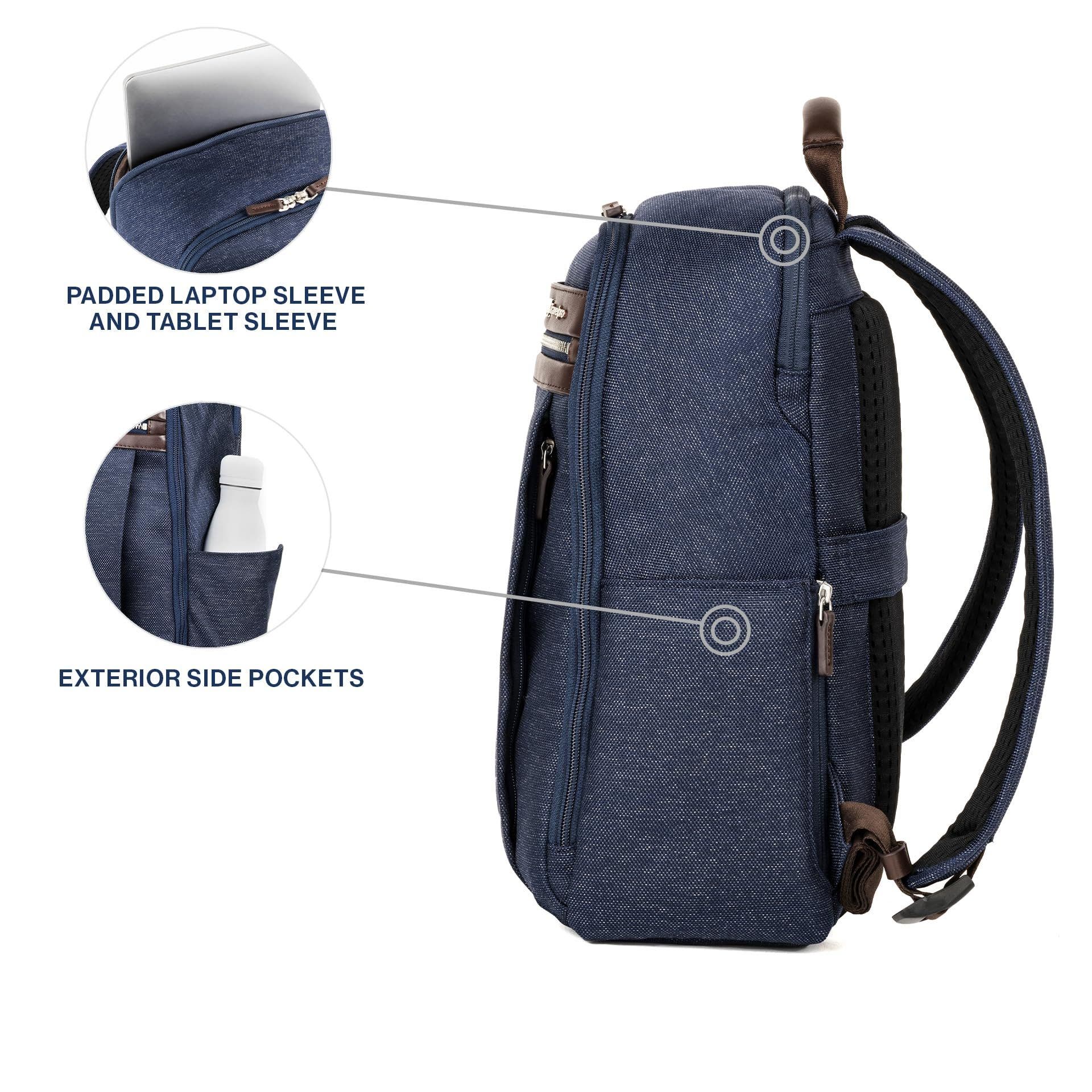 Platinum Elite Laptop Travel Backpack, Alternate, color, True Navy Blue