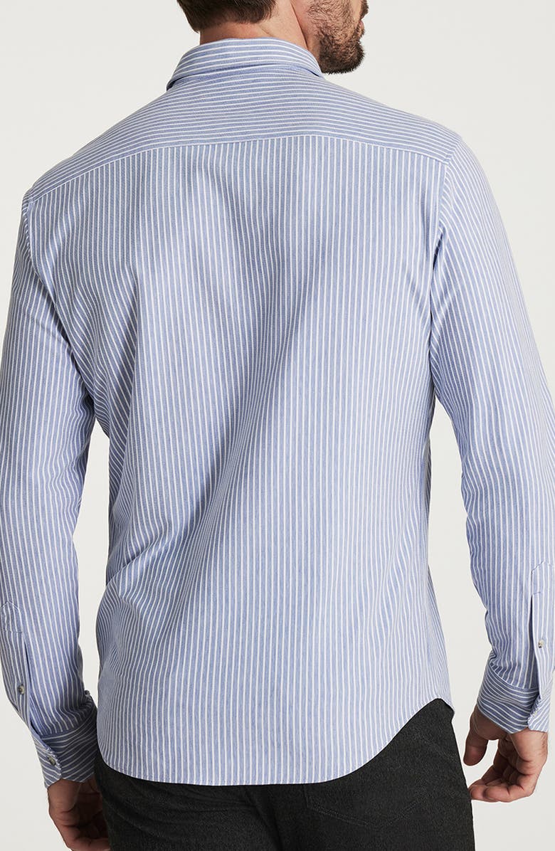 34 Heritage Stripe Button-Up Shirt, Alternate, color, Blue