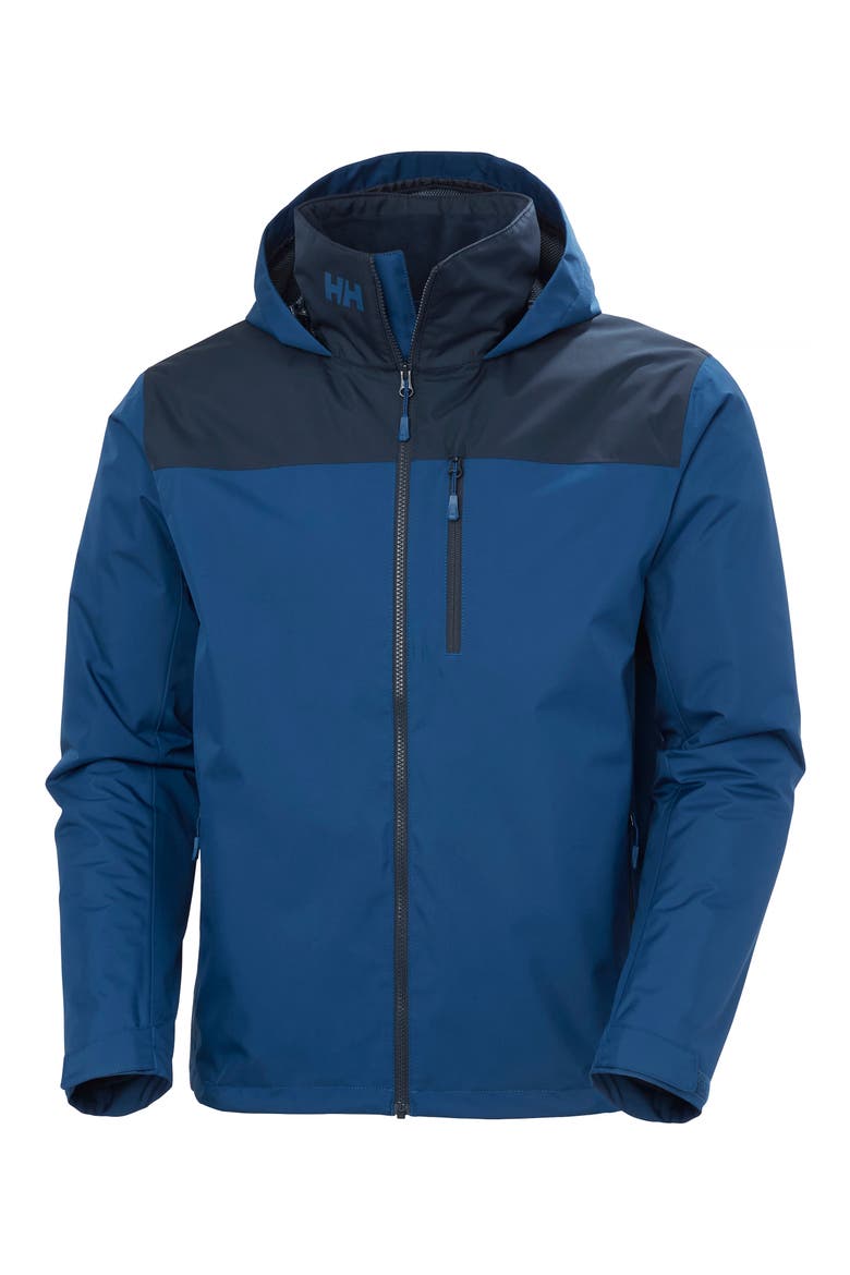 Crew Hooded Midlayer Jacket 2, Alternate, color, DARK BLUE