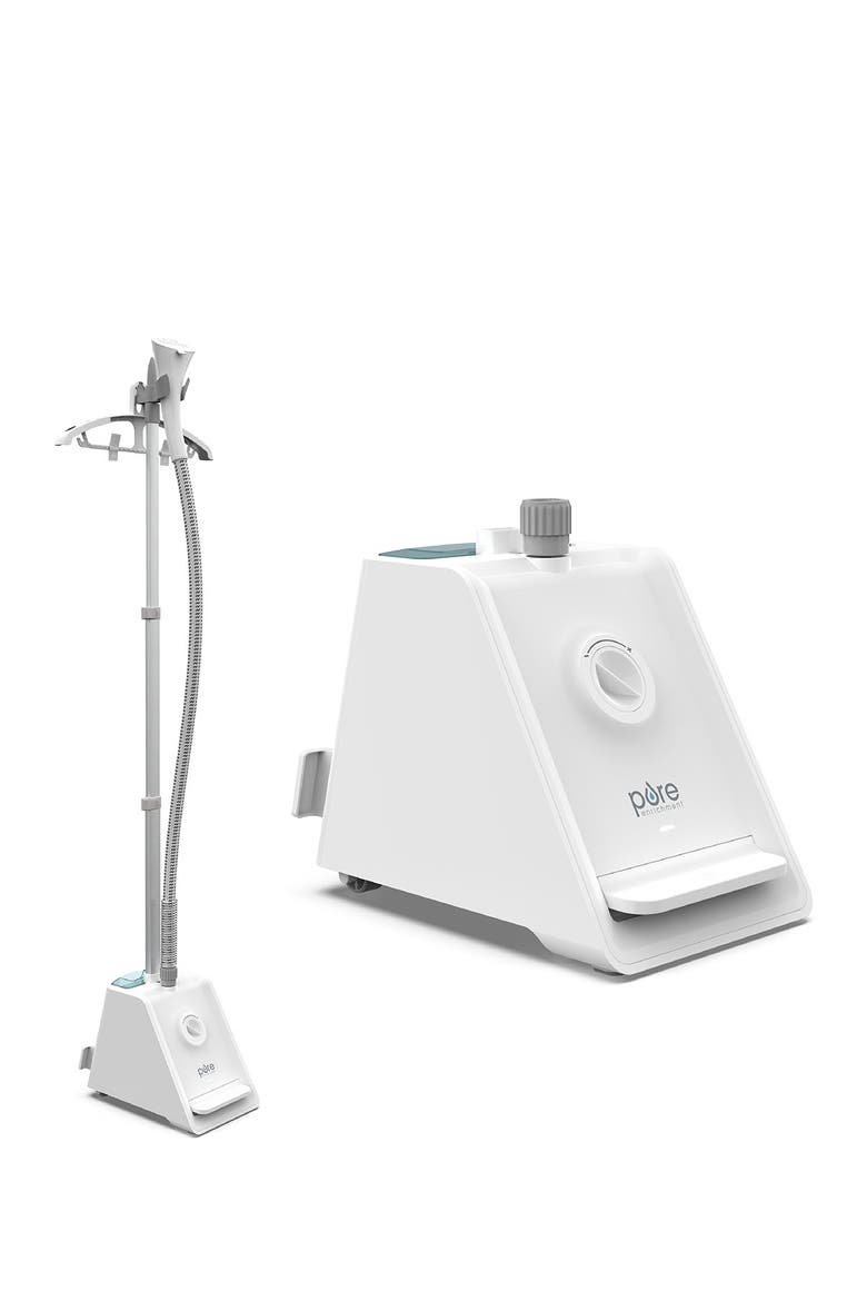 PureSteam Pro Garment 4 Steam Level Steamer, Alternate, color, WHITE