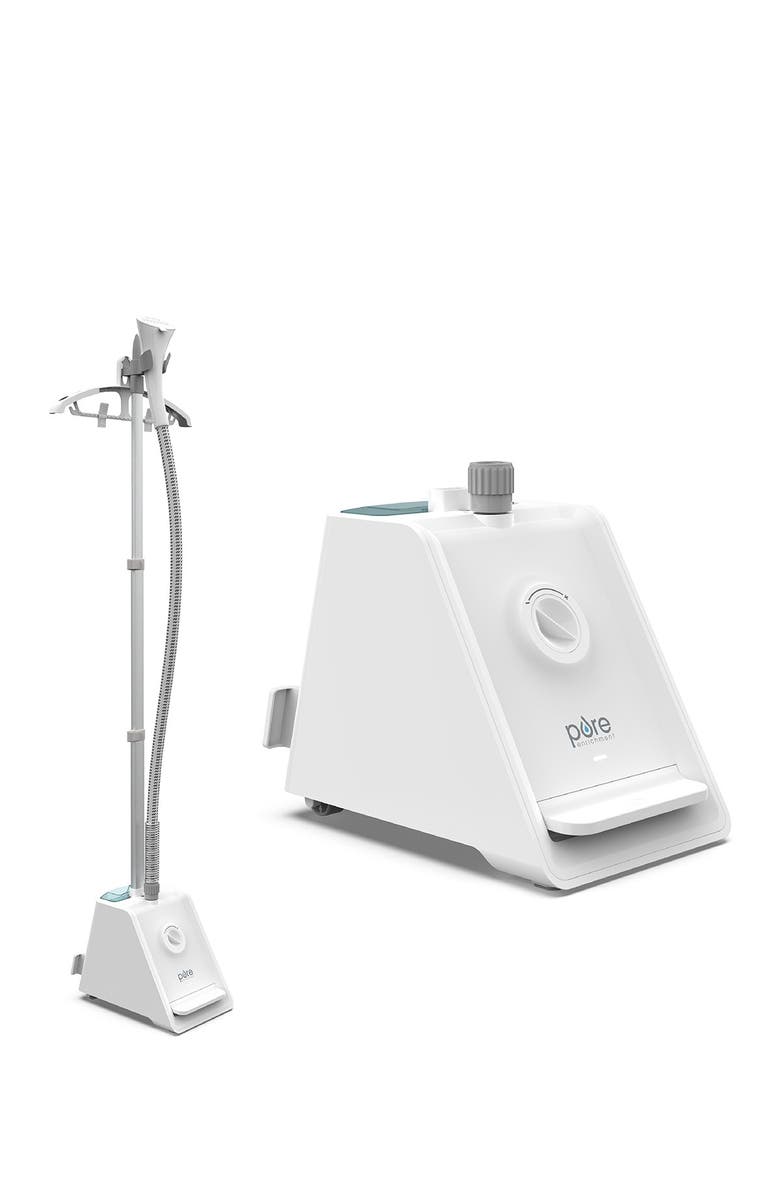 PURE ENRICHMENT PureSteam Pro Garment 4 Steam Level Steamer, Alternate, color, White