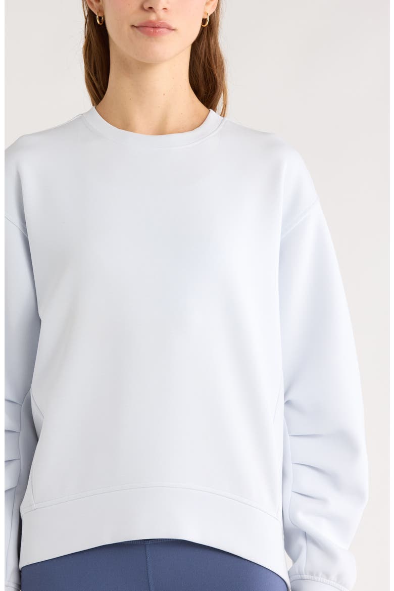 Cozy Scuba Knit Crew Sweatshirt, Alternate, color, BLUE ANCIENT