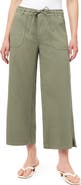 Kensie Drapey Easy Cropped Drawstring Pants