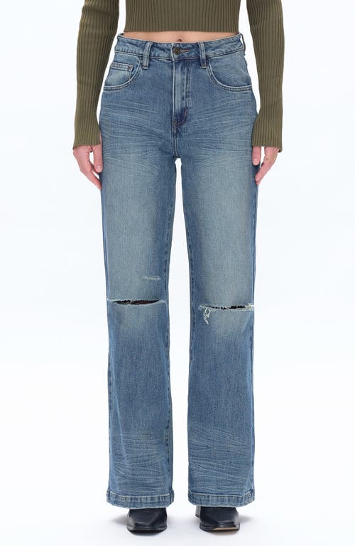 Bayeas High Waist Wide Leg Jeans