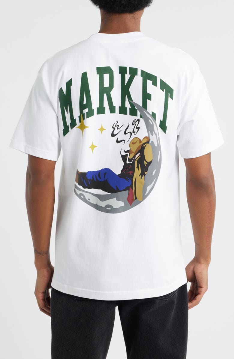 MARKET Night Rider Graphic T-Shirt, Alternate, color, White