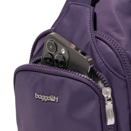Baggallini Central Park Sling Bag In Purple