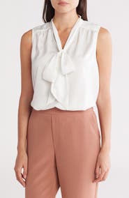 Gemma + Jane Tie Front Sleeveless Top
