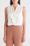 Gemma + Jane Tie Front Sleeveless Top