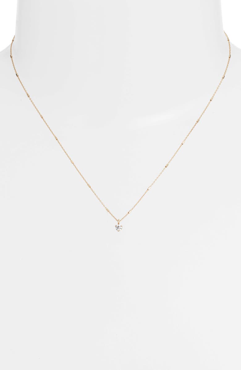 Zoë Chicco Bar & Cable Diamond Pendant Necklace, Alternate, color,