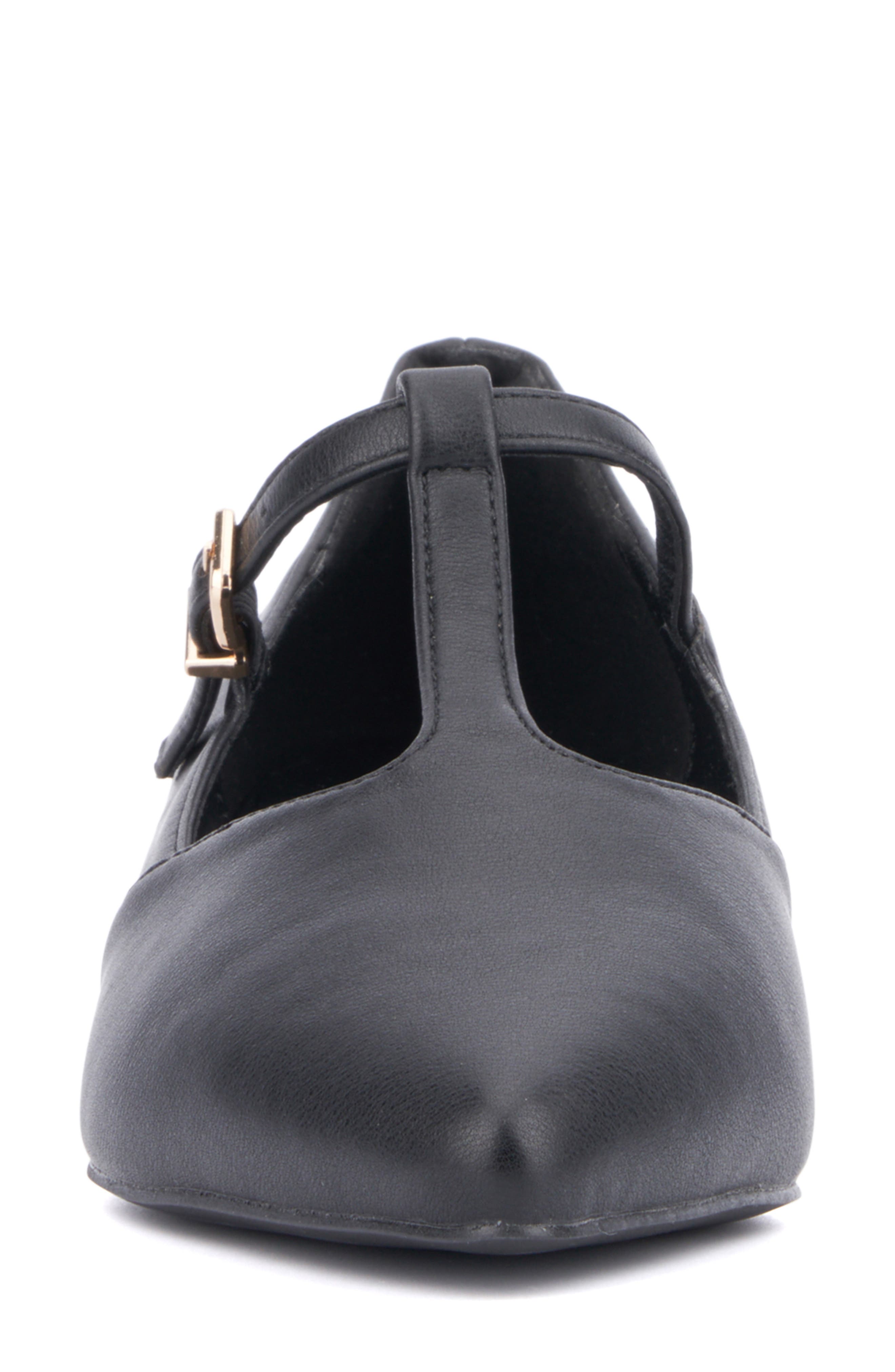 NEW YORK AND COMPANY Vlada T-Strap Flat, Alternate, color, 