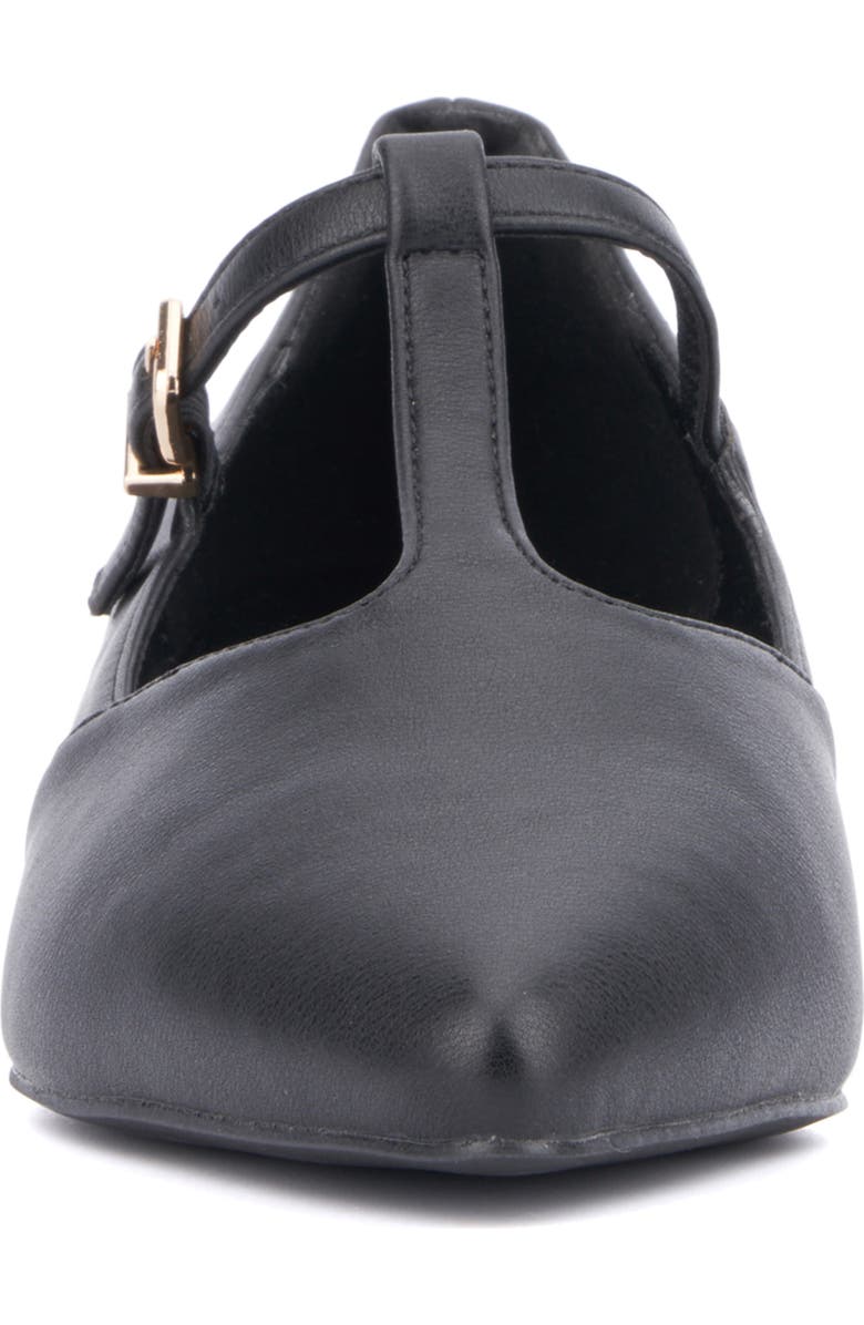 NEW YORK AND COMPANY Vlada T-Strap Flat, Alternate, color,