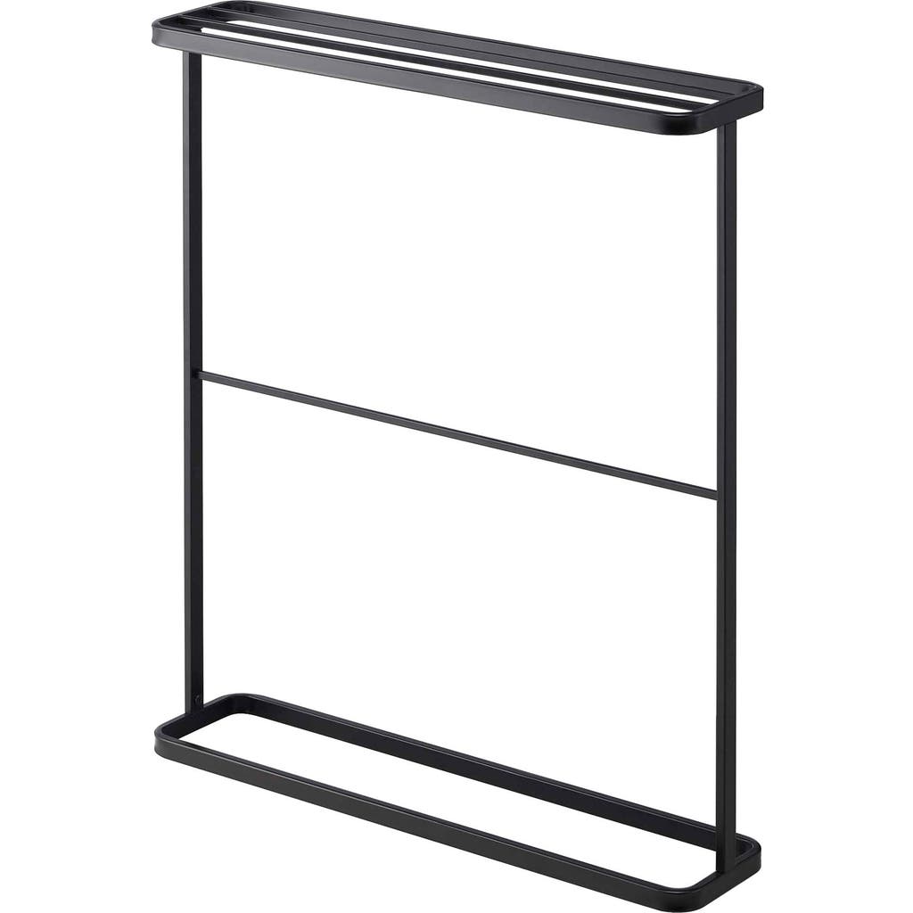 Yamazaki Bath Towel Hanger In Black