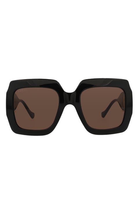 54mm Square Sunglasses