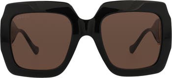 54mm Square Sunglasses