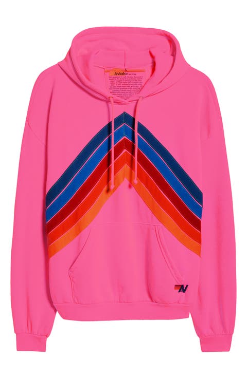 Mountain Stitch Chevron Hoodie