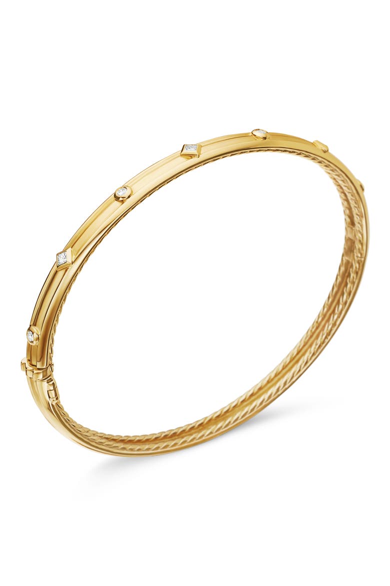Modern Renaissance Bracelet in 18K Yellow Gold with Diamonds, Alternate, color, 18K YELLOW GOLD