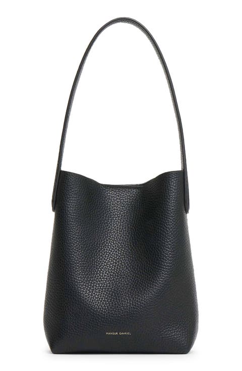 Mini Everyday Cabas Leather Hobo Bag