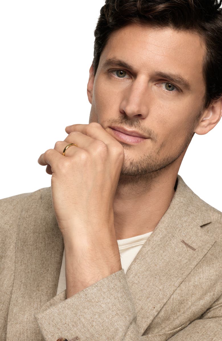 David Yurman DY 18K Gold Classic Band Ring, Alternate, color, Gold