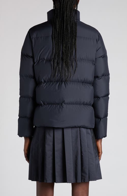 Moncler Women Blue Mauzun Short Down Jacket