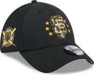 New Era Men's New Era  Black San Francisco Giants 2024 Armed Forces Day 39THIRTY Flex Hat
