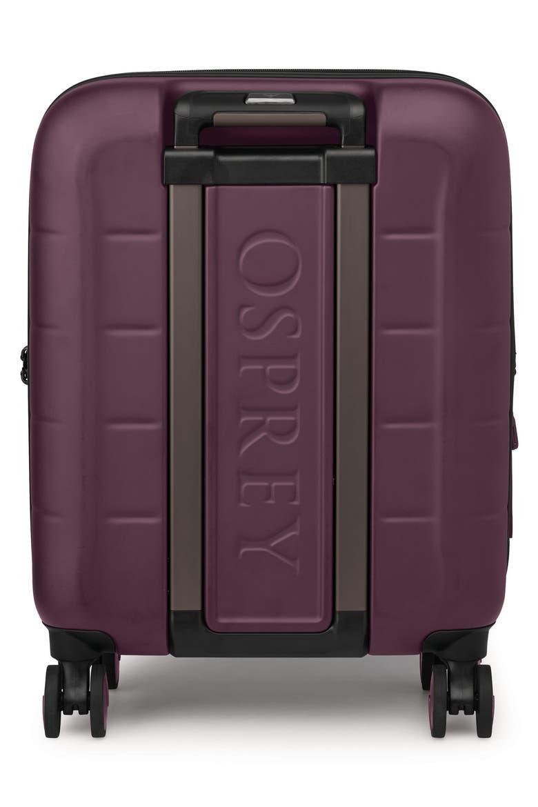 Ozone Expandable 21-Inch Hardside Spinner Carry-On Suitcase, Alternate, color, MOODY BURGUNDY