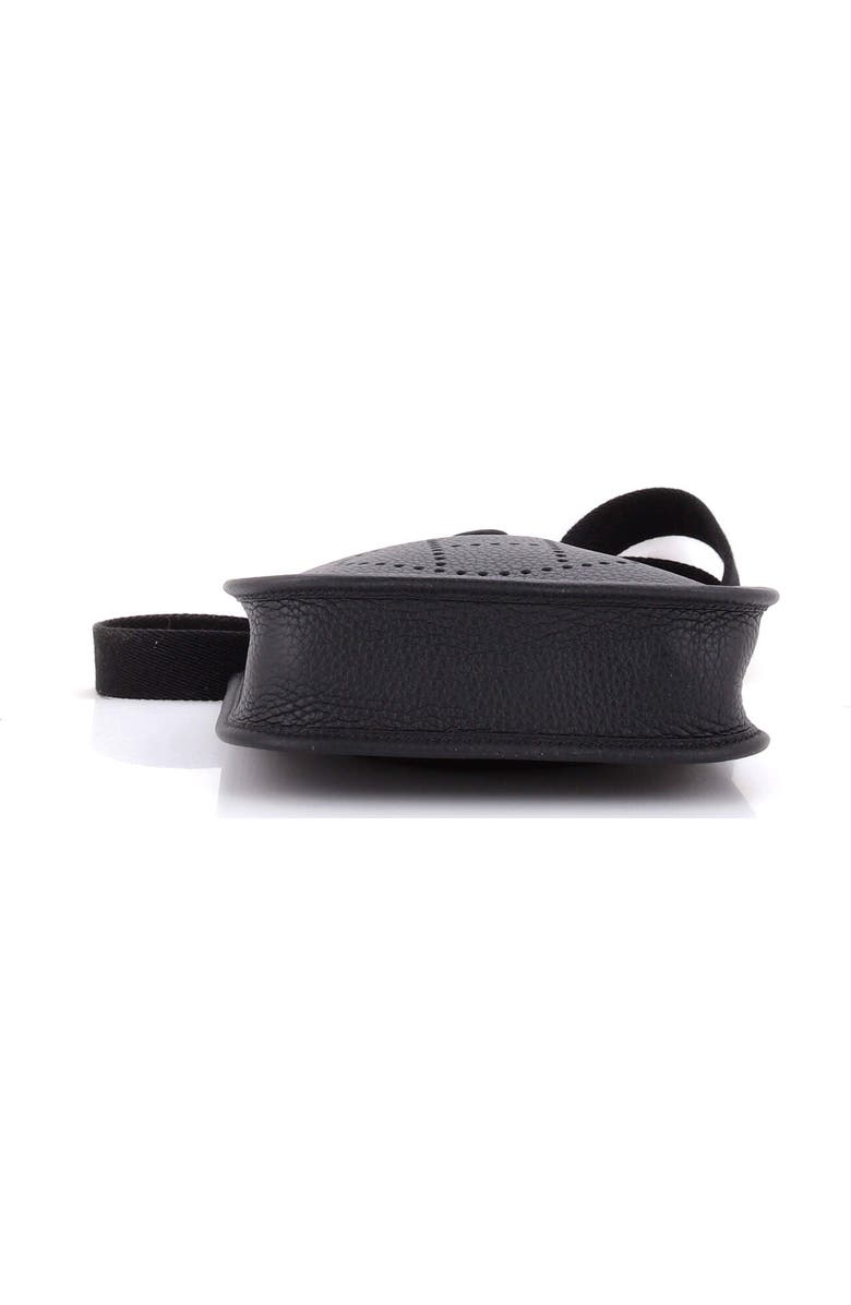 Pre-Owned Hermes Long Strap Evelyne Bag Clemence TPM, Alternate, color, Noir