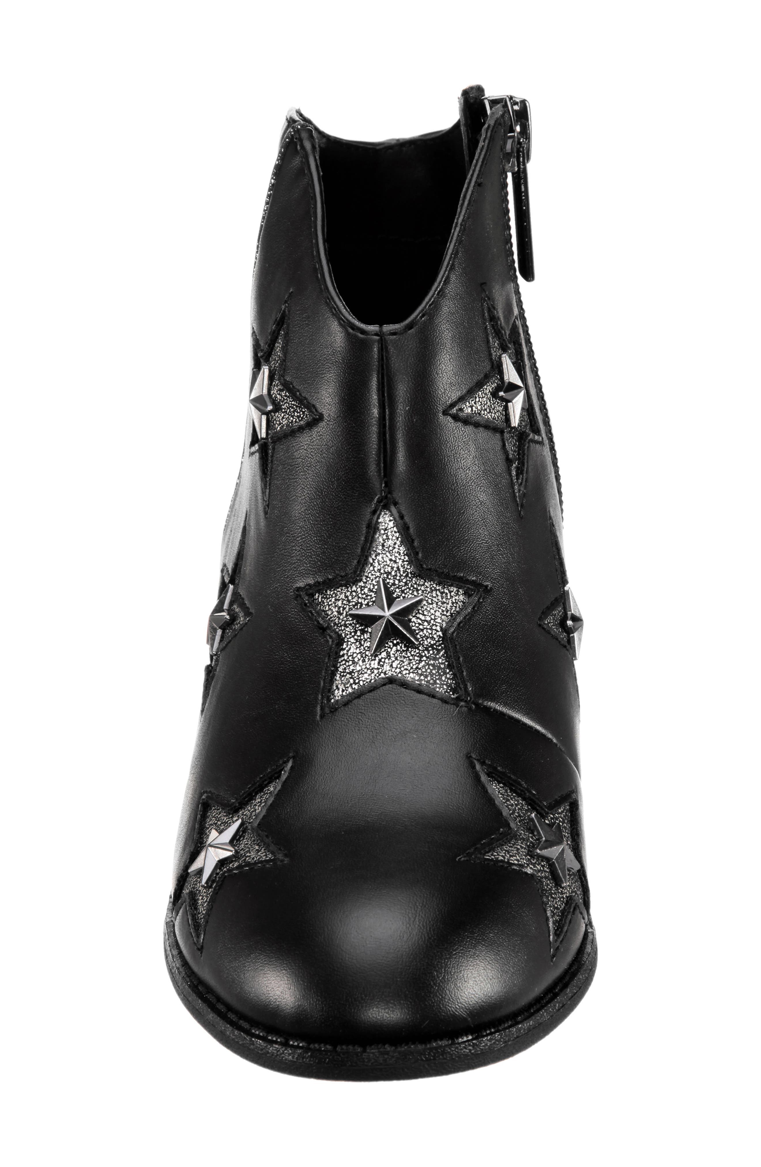 Nina Susanah Studded Star Western Bootie, Alternate, color, 
