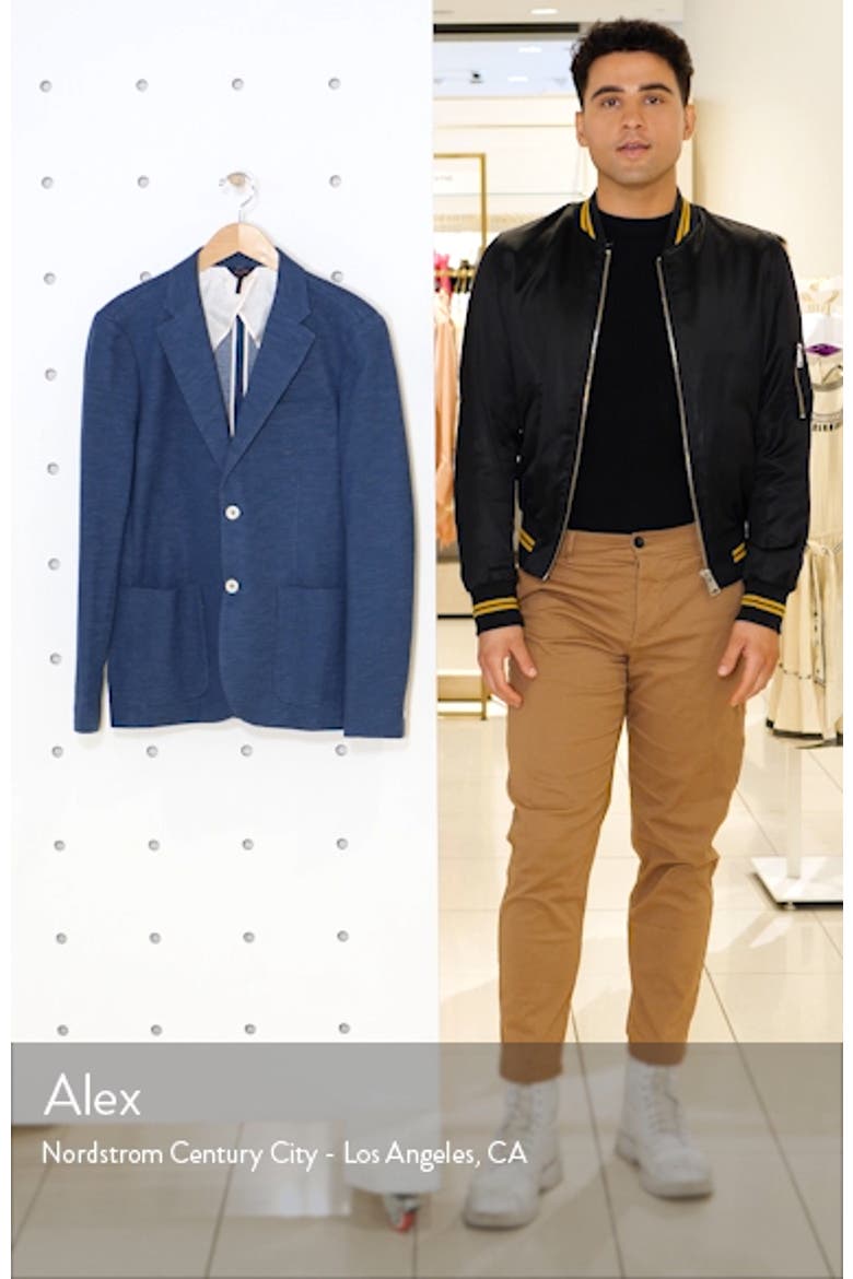 Slim Fit Vintage Twill Knit Sport Coat video