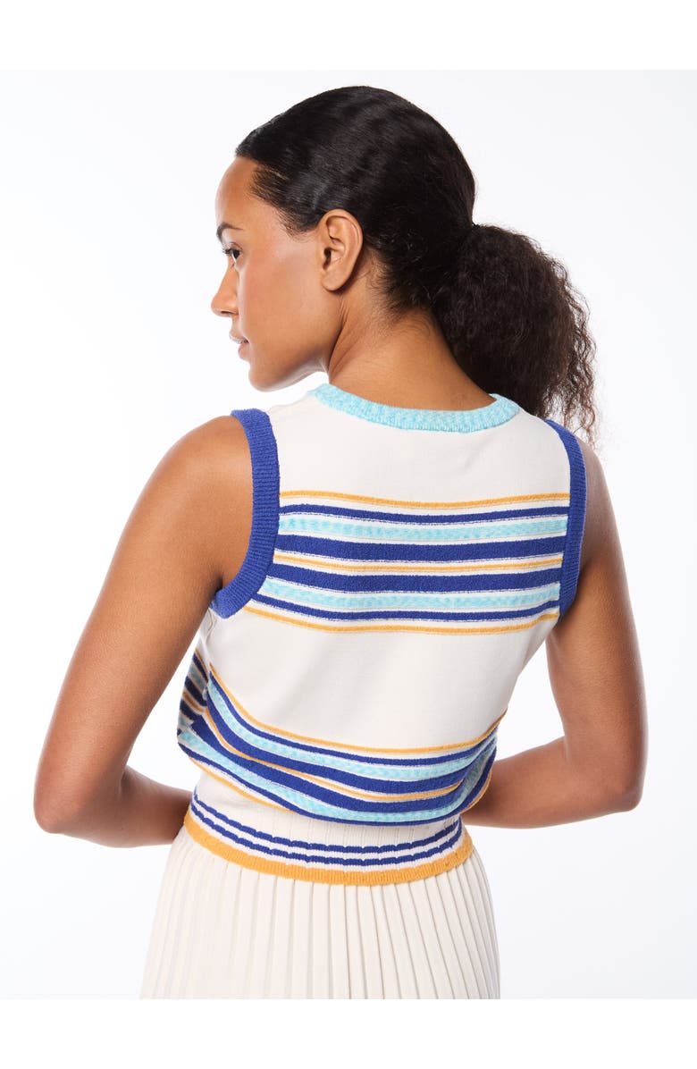 Sergio Tacchini Fausta Knit Tank, Alternate, color, Gardenia