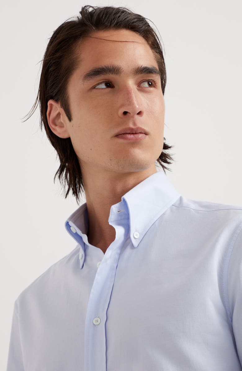 Brunello Cucinelli Oxford shirt, Alternate, color, 