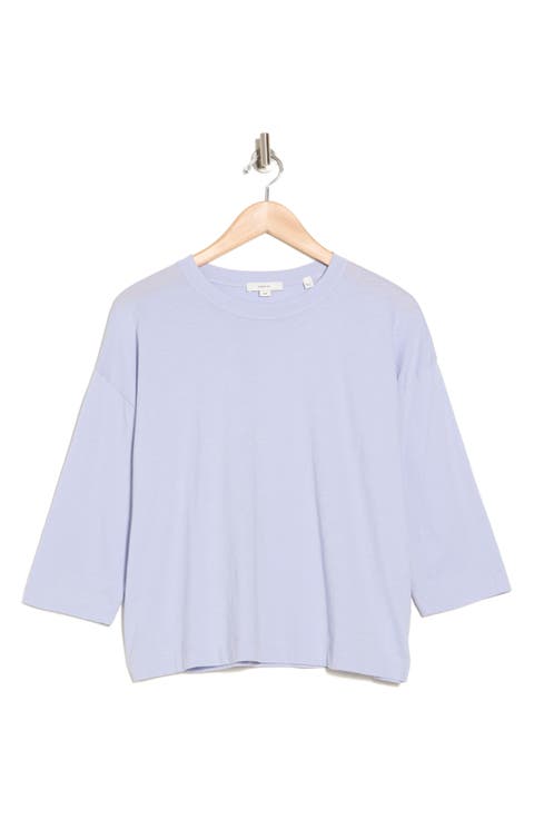 Bracelet Sleeve Boxy Cotton Top