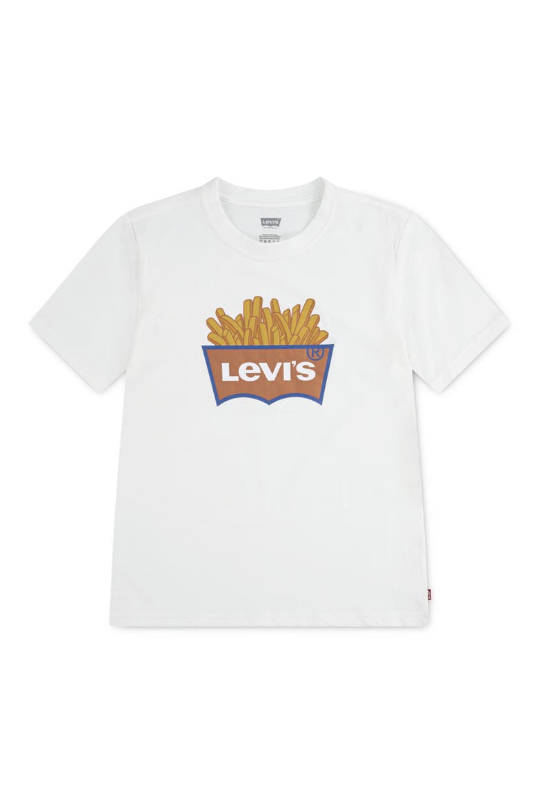 Kids' French Fry T-Shirt, Main, color, BLANC DE BLANC