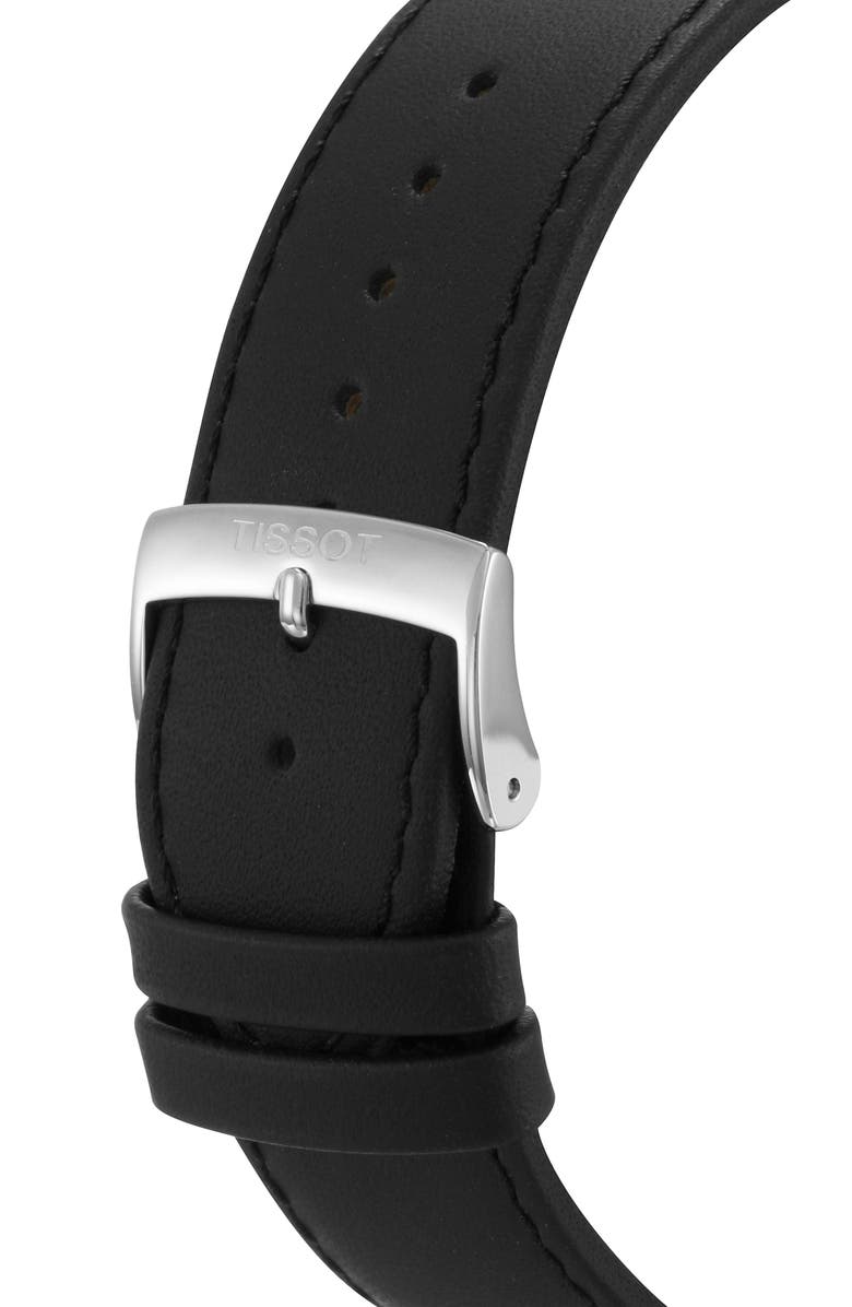 Tissot Everytime Leather Strap Watch, 42mm, Alternate, color, 