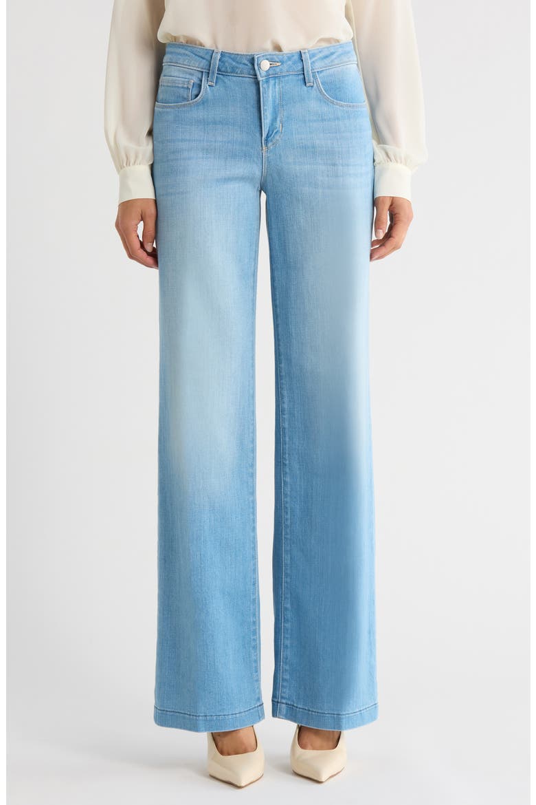 Joanne Wide Leg Jeans, Main, color, AMHERST