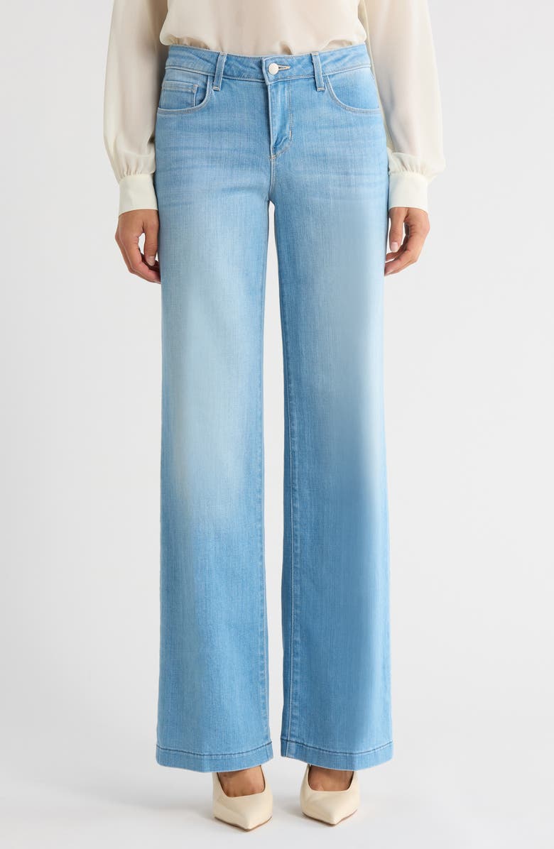 L'AGENCE Joanne Wide Leg Jeans, Main, color,