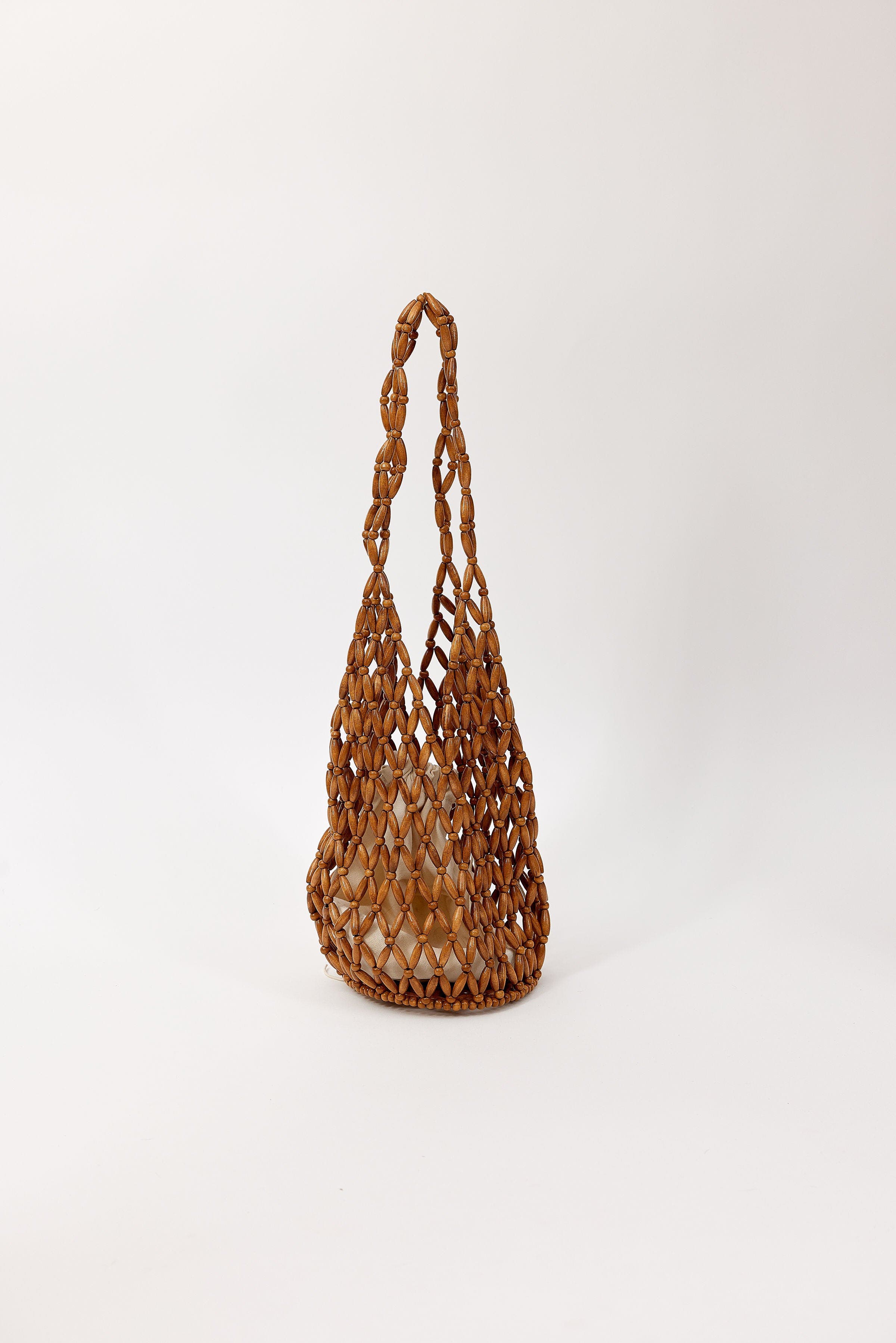 Isla Beaded Mini Bag, Alternate, color, Natural