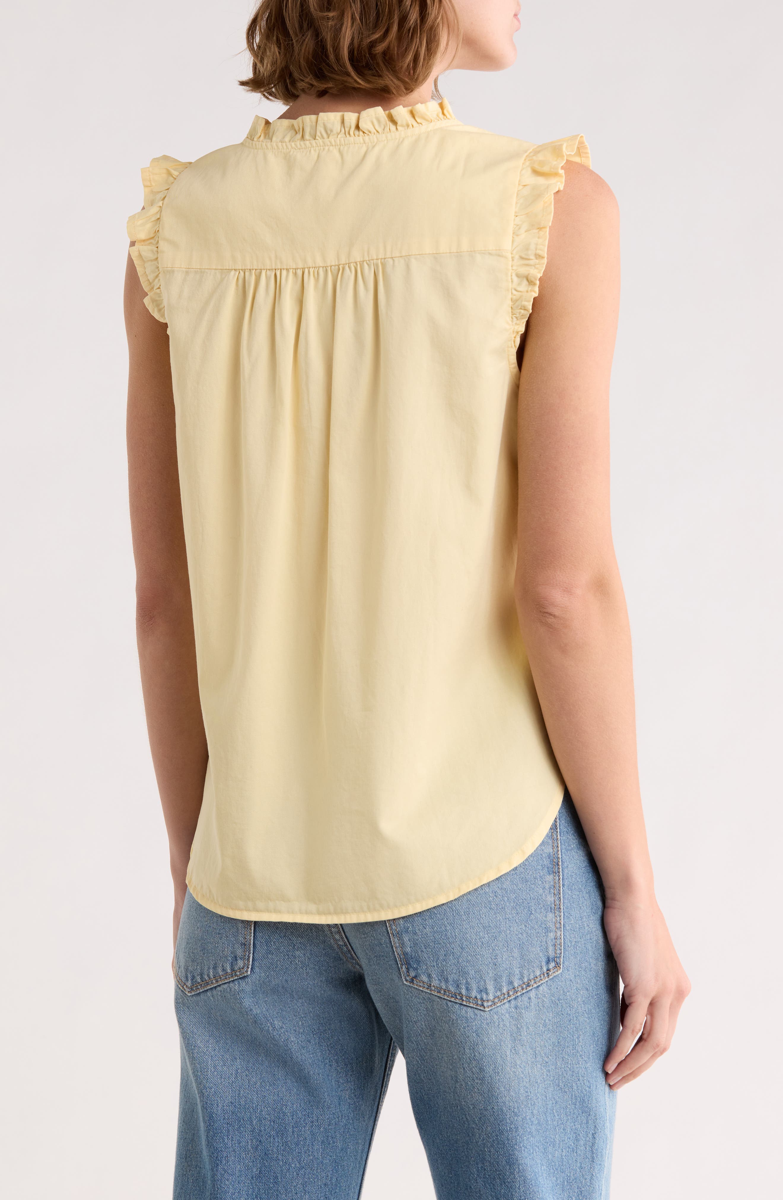 Ruffle Button-Up Top - image 4
