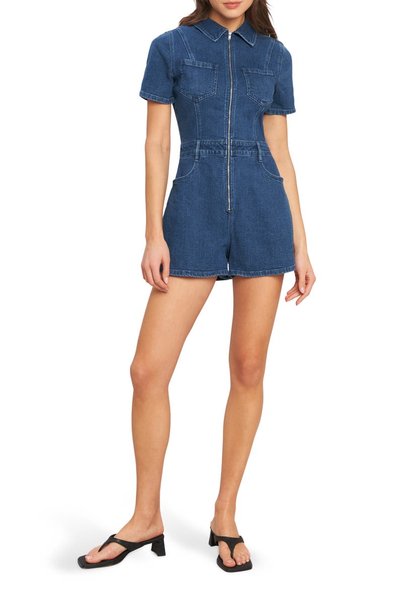ティムロジャーソン ダッパーダン Denim Zip Romper (Women) | Nordstromrack