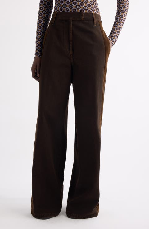 パンツ Dries Van Noten Corduroy Pants DRIES VAN NOTEN Pinel corduroy trousers | Harvey Nichols